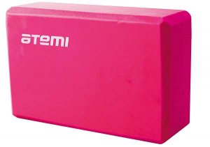 Блок для йоги Atemi, AYB03B, 225х145х75, розовый ― купить в Москве. Цена, фото, описание, продажа, отзывы. Выбрать, заказать с доставкой. | Интернет-магазин SPORTAVA.RU