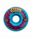 Комплект колес для скейтборда Ridex 54x32 мм, 95A, голубой