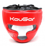 Шлем тренировочный KouGar KO210, красный (M)