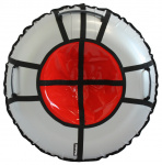 Тюбинг Hubster Ринг Pro серебро-красный (90см)