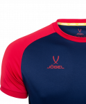 Футболка игровая JÖGEL CAMP Reglan Jersey, темно-синий/красный