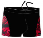 Плавки-шорты мужские для бассейна,с Atemi принт. вставками, SM8 14
