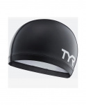 Шапочка для плавания TYR Silicone Comfort Swim Cap, силикон, LSCCAP/001, черный