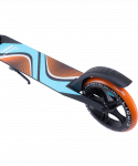 УЦЕНКА Самокат Ridex 2-колесный Liquid 180 мм, черный/оранжевый