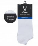 Носки низкие Jögel ESSENTIAL Short Casual Socks, белый