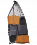 Ласты тренировочные Colton CF-01, серый/оранжевый, размер 36-38 (Б / Р)