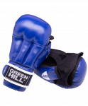 Перчатки для рукопашного боя Green Hill PG-2047, к/з, синий