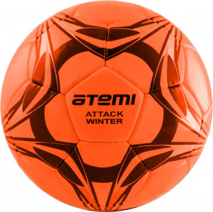 Мяч футбольный Atemi ATTACK-BULLET WINTER, PU, оранжевый, р.5, окруж 68-70 ― купить в Москве. Цена, фото, описание, продажа, отзывы. Выбрать, заказать с доставкой. | Интернет-магазин SPORTAVA.RU