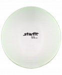 Мяч гимнастический Starfit GB-105 55 см, прозрачный, зеленый