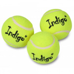 Мяч для большого тенниса (3шт) начальный уровень IN145 желтый