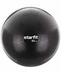 БЕЗ УПАКОВКИ Фитбол Starfit PRO GB-107, 65 см, 1200 гр, без насоса, чёрный, антивзрыв