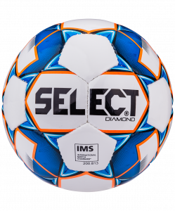 Мяч футбольный Select Diamond IMS №5, белый/синий/оранжевый (5) ― купить в Москве. Цена, фото, описание, продажа, отзывы. Выбрать, заказать с доставкой. | Интернет-магазин SPORTAVA.RU
