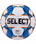 Мяч футбольный Select Diamond IMS №5, белый/синий/оранжевый (5)