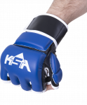 Перчатки для KSA MMA Wasp Blue, к/з, M