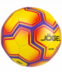 Мяч футбольный Jögel Intro №5, желтый/фиолетовый (5)