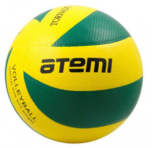 Мяч волейбольный Atemi TORNADO, синтетическая кожа PVC, желт-син, 8 п, клееный, окруж 65-67 ― купить в Москве. Цена, фото, описание, продажа, отзывы. Выбрать, заказать с доставкой. | Интернет-магазин SPORTAVA.RU