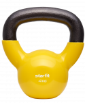 Гиря виниловая Starfit DB-401, 4 кг, желтый