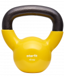 УЦЕНКА Гиря виниловая Starfit DB-401 желтый, 4 кг