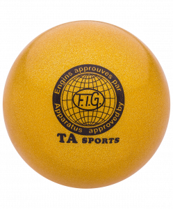 Мяч для художественной гимнастики RGB-102, 15 см, желтый, с блестками ― купить в Москве. Цена, фото, описание, продажа, отзывы. Выбрать, заказать с доставкой. | Интернет-магазин SPORTAVA.RU