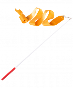 Лента для художественной гимнастики Amely AGR-201 4м, с палочкой 46 см, оранжевый ― купить в Москве. Цена, фото, описание, продажа, отзывы. Выбрать, заказать с доставкой. | Интернет-магазин SPORTAVA.RU