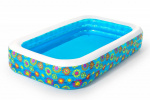 Бассейн надувной детский Bestway 54121 "Happy Flora Подсолнух" 305 х183 х56см
