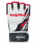 Перчатки для Insane MMA FALCON GEL, ПУ, белый, S