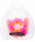 Капа Flamma Lucky MGF-011wo, с футляром, белый/оранжевый, детский