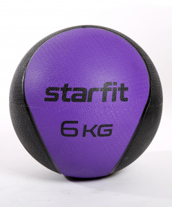 Медбол высокой плотности Starfit GB-702, 6 кг, фиолетовый ― купить в Москве. Цена, фото, описание, продажа, отзывы. Выбрать, заказать с доставкой. | Интернет-магазин SPORTAVA.RU