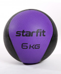 Медбол высокой плотности Starfit GB-702, 6 кг, фиолетовый