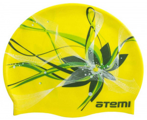 Шапочка для плавания Atemi, силикон, жёлтая (цветок), PSC414 ― купить в Москве. Цена, фото, описание, продажа, отзывы. Выбрать, заказать с доставкой. | Интернет-магазин SPORTAVA.RU