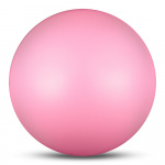 Мяч для художественной гимнастики INDIGO IN315-PI, диаметр 15см., металлик розовый