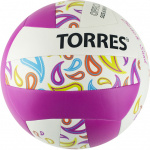 Мяч волейбольный TORRES BEACH SAND PINK,V32085B (5)