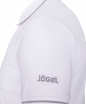 Поло Jögel JPP-5101-018, белый/серый