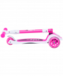 Самокат Ridex 3-колесный 3D Tiny Tot 120/80 мм, розовый