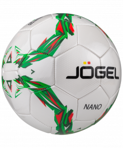 Мяч футбольный Jögel Nano JS-210, №5, белый/зеленый/красный (5) ― купить в Москве. Цена, фото, описание, продажа, отзывы. Выбрать, заказать с доставкой. | Интернет-магазин SPORTAVA.RU