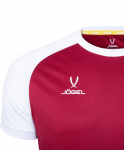 Футболка игровая Jögel CAMP Reglan Jersey, гранатовый/белый, детский