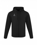Худи на молнии JÖGEL ESSENTIAL Cotton FZ Hoodie, черный