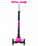 Самокат Ridex 3-колесный Snappy 3D, 120/80 мм, розовый