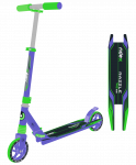 Самокат Ridex 2-колесный Razzle 145 мм, фиолетовый/зеленый