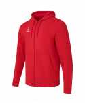 Худи на молнии JÖGEL ESSENTIAL Cotton FZ Hoodie, красный