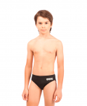 Плавки мужские Arena Solid Brief Jr Black/White, 2A258 55