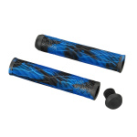 Грипсы FOX PRO L-160, сине-черные, black/blue