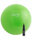 УЦЕНКА Фитбол Starfit GB-106 антивзрыв, 900 гр, с ручным насосом, зеленый, 55 см