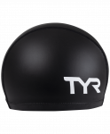 Шапочка для плавания TYR Silicone Comfort Swim Cap, силикон, LSCCAP/001, черный