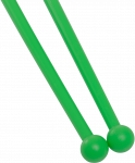 Булавы для художественной гимнастики Amely AC-01, 35 см, зеленый