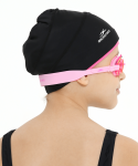 Шапочка для плавания 25Degrees Duplo Black/Pink, полиамид