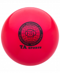 Мяч для художественной гимнастики RGB-101, 19 см, красный
