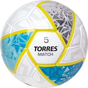 Мяч футбольный TORRES Match F323975, размер 5 (5) ― купить в Москве. Цена, фото, описание, продажа, отзывы. Выбрать, заказать с доставкой. | Интернет-магазин SPORTAVA.RU