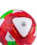 Мяч футбольный Jögel Kids, №4, белый/красный/зеленый (4)