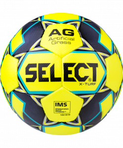 Мяч футбольный Select X-Turf IMS 810118, №5, желтый/черный/синий (5) ― купить в Москве. Цена, фото, описание, продажа, отзывы. Выбрать, заказать с доставкой. | Интернет-магазин SPORTAVA.RU
